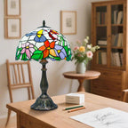 Tiffany Style Lamp Stained Glass Table for Living