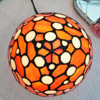 Tiffany Style Stained Glass Mushroom Lamp Bedroom Bedside