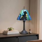 Tiffany Lamp Stained Glass Table Chrysanthemum Small Bedside