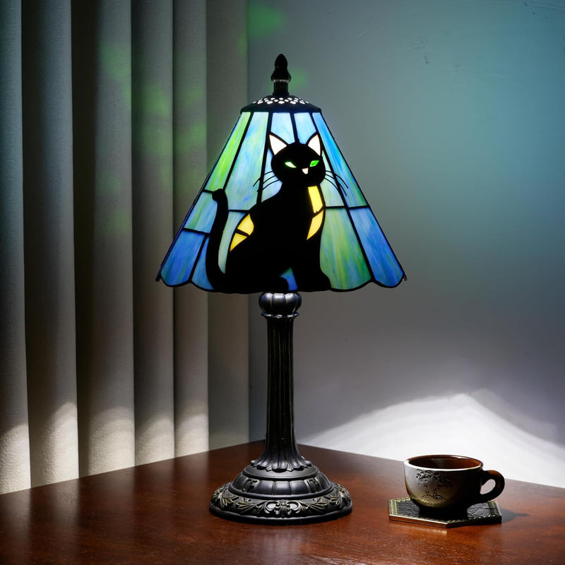 Tiffany Lamp Stained Glass Table Chrysanthemum Small Bedside