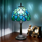 Tiffany Lamp Stained Glass Table Chrysanthemum Small Bedside
