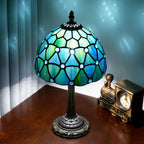 Tiffany Lamp Stained Glass Table Chrysanthemum Small Bedside