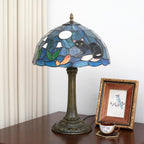 Tiffany Lamp Stained Glass Table Chrysanthemum Small Bedside