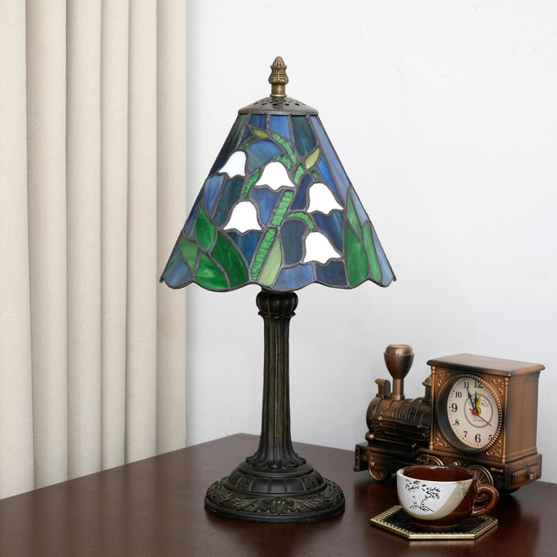 Tiffany Lamp Stained Glass Table Chrysanthemum Small Bedside