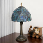 Tiffany Lamp Stained Glass Table Chrysanthemum Small Bedside