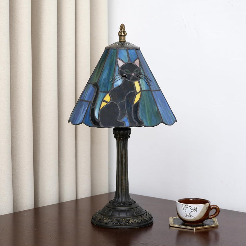 Tiffany Lamp Stained Glass Table Chrysanthemum Small Bedside