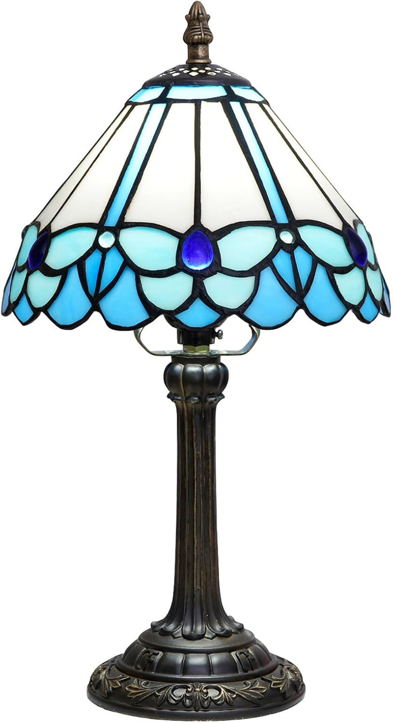 Tiffany Style Stained Glass Table Lamp Dragonfly Bedroom
