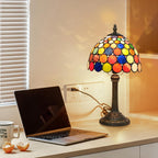 Tiffany Style Stained Glass Table Lamp Dragonfly Bedroom