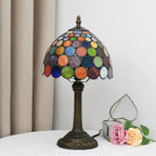 Tiffany Style Stained Glass Table Lamp Dragonfly Bedroom