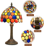 Tiffany Style Stained Glass Table Lamp Dragonfly Bedroom