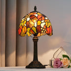 Tiffany Style Stained Glass Table Lamp Dragonfly Bedroom