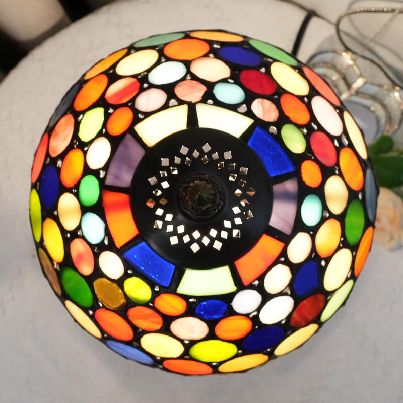 Tiffany Style Stained Glass Table Lamp Dragonfly Bedroom