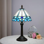 Tiffany Style Stained Glass Table Lamp Dragonfly Bedroom