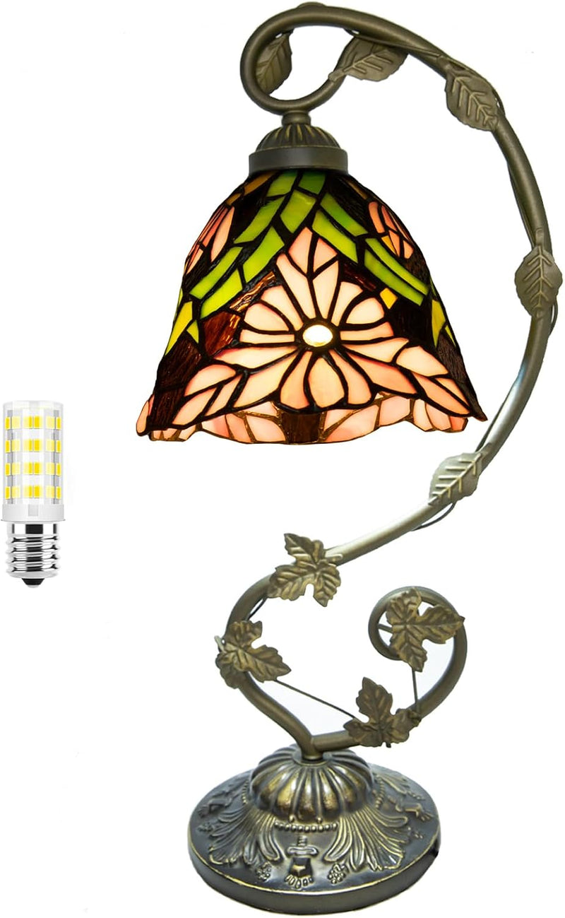Tiffany Style Table Lamp Baroque 3 Colour Temperatures