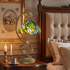 Tiffany Style Table Lamp 8 Inch Stained Glass