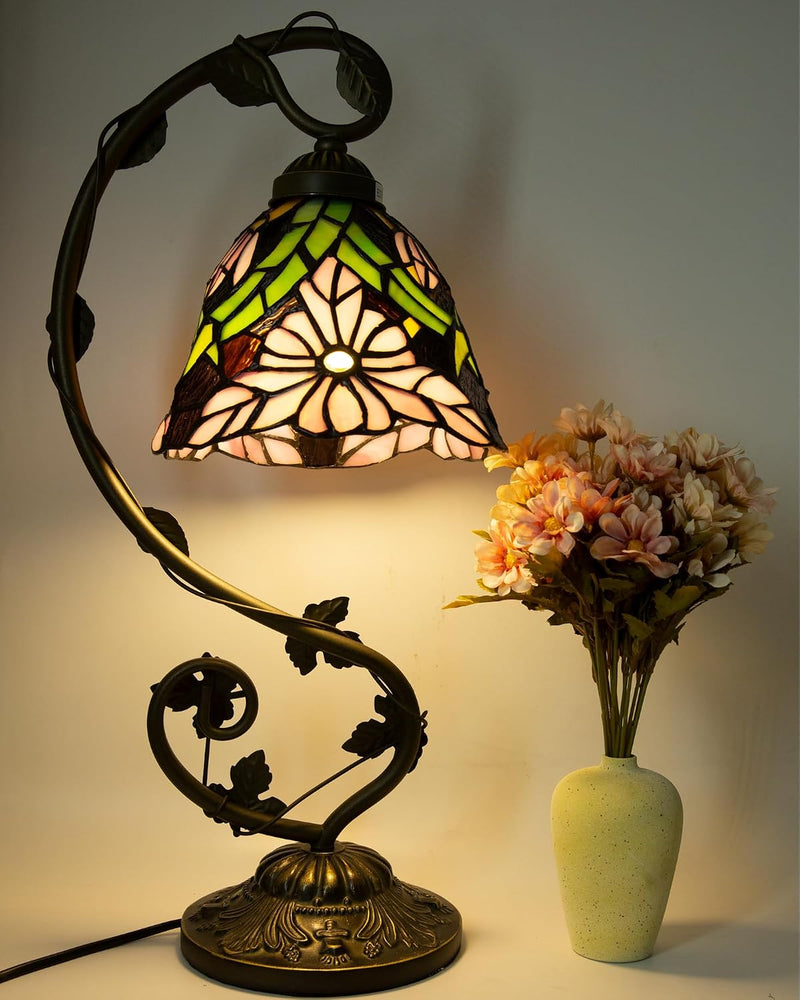 Tiffany Style Table Lamp Baroque 3 Colour Temperatures