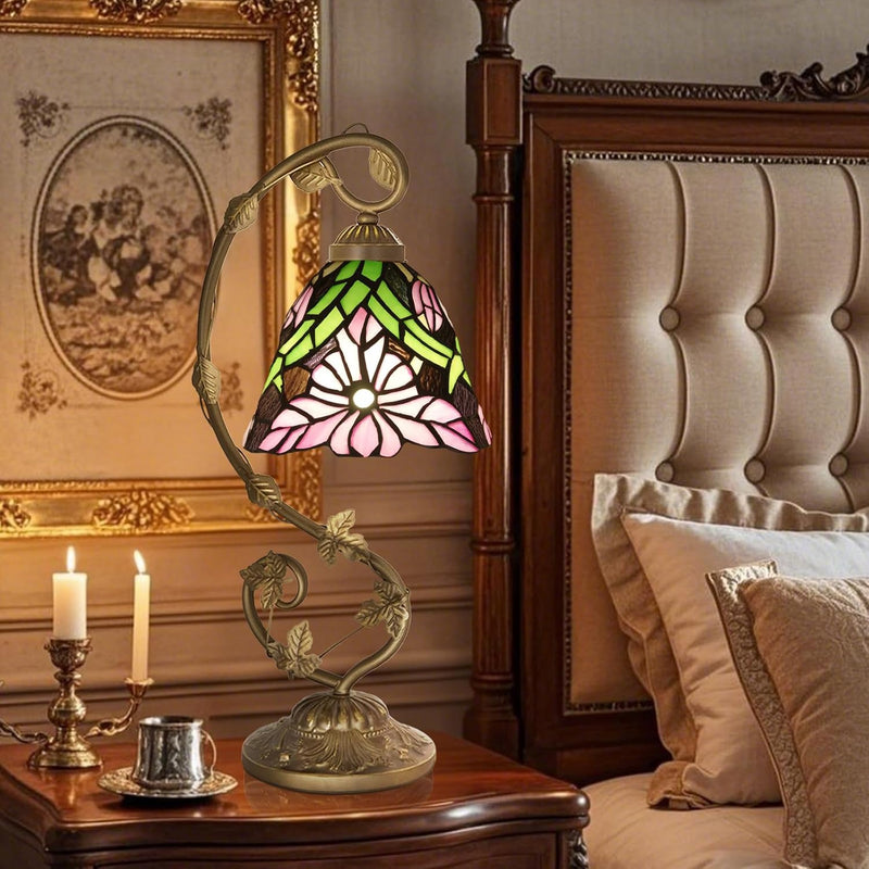 Tiffany Style Table Lamp Baroque 3 Colour Temperatures