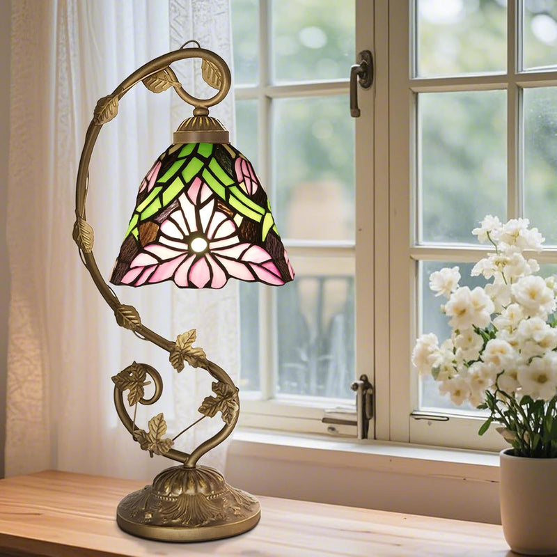 Tiffany Style Table Lamp Baroque 3 Colour Temperatures