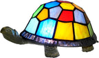 Tiffany Style Turtle Table Lamp Stained Glass Kids