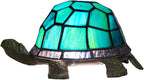 Tiffany Style Turtle Table Lamp Stained Glass Kids