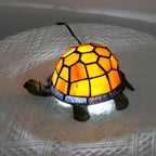 Tiffany Style Turtle Table Lamp Stained Glass Kids