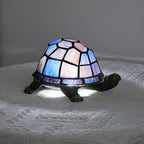 Tiffany Style Turtle Table Lamp Stained Glass Kids