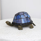 Tiffany Style Turtle Table Lamp Stained Glass Kids