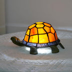 Tiffany Style Turtle Table Lamp Stained Glass Kids