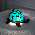 Tiffany Style Turtle Table Lamp Stained Glass Kids