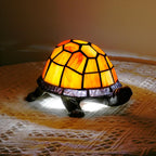 Tiffany Style Turtle Table Lamp Stained Glass Kids