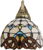 Tiffany Style Wall Lamp Baroque Stained Glass Light