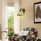 Tiffany Style Wall Lamp Baroque Stained Glass Light