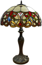 Tiffany Table Lamp 16 Inch Handcrafted Dragonfly Shade