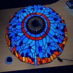 Tiffany Table Lamp 16 Inch Handcrafted Dragonfly Shade