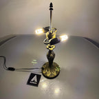 Tiffany Table Lamp 16 Inch Handcrafted Dragonfly Shade