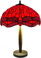 Tiffany Table Lamp 16 Inch Handcrafted Stained Glass
