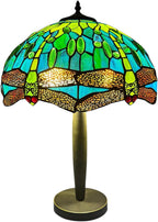 Tiffany Table Lamp 16 Inch Handcrafted Stained Glass