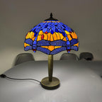 Tiffany Table Lamp 16 Inch Handcrafted Stained Glass