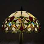 Tiffany Table Lamp 16 Inch Handcrafted Stained Glass