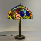 Tiffany Table Lamp 16 Inch Handcrafted Stained Glass