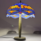 Tiffany Table Lamp 16 Inch Handcrafted Stained Glass