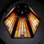 Tiffany Table Lamp 16 Inch Handcrafted Stained Glass