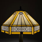 Tiffany Table Lamp 16 Inch Handcrafted Stained Glass