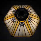 Tiffany Table Lamp 16 Inch Handcrafted Stained Glass