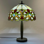 Tiffany Table Lamp 16 Inch Handcrafted Stained Glass