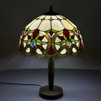 Tiffany Table Lamp 16 Inch Handcrafted Stained Glass