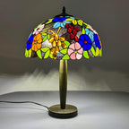 Tiffany Table Lamp 16 Inch Handcrafted Stained Glass