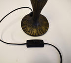 Tiffany Table Lamp Handcrafted Stained Glass Lampshade Stunning