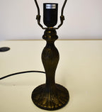 Tiffany Table Lamp Handcrafted Stained Glass Lampshade Stunning