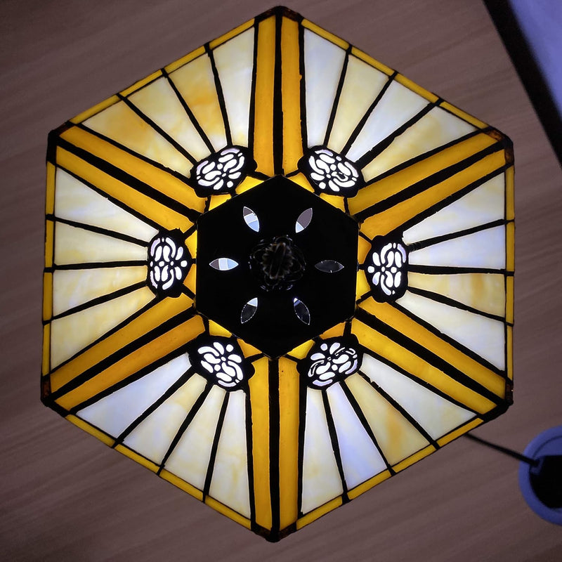 Tiffany Lamp 10 Inch Sapphire Dragonfly Stained Glass